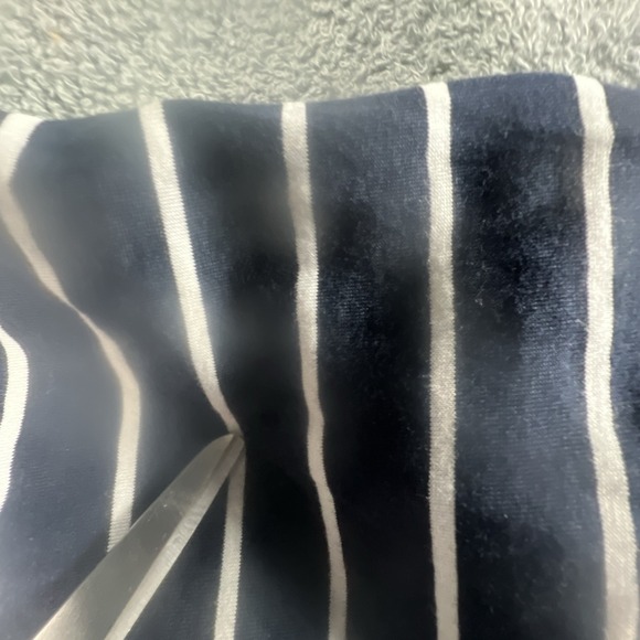 POLO Ralph Lauren Men's Classic Fit Interlock Navy Blue White Stripe Shirt XXL - Picture 5 of 9